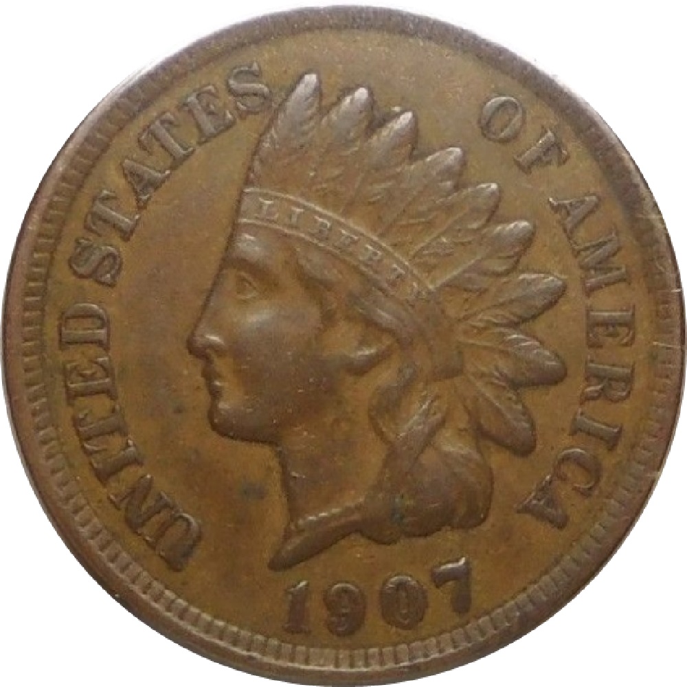 1907-Indian-Head-Cent-#2